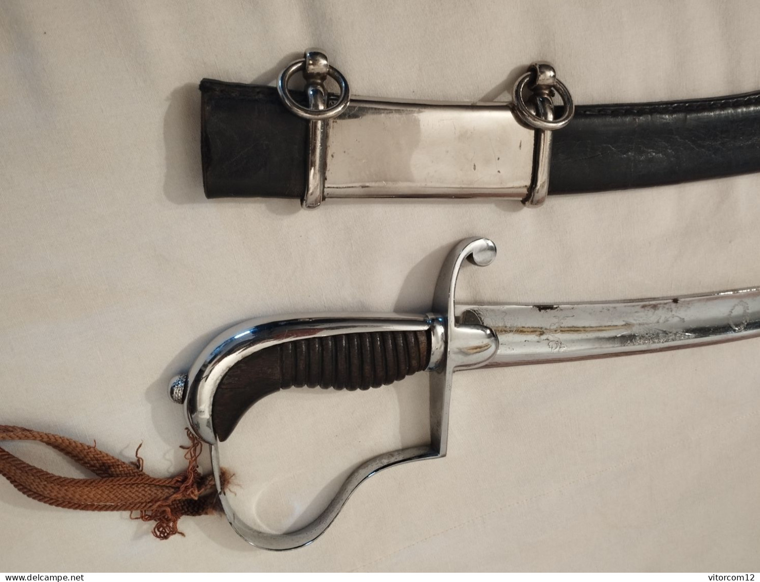 Sabre d'infanterie de type "  blucher"  prussien ou autrichien du milieu du 19 ème siècle