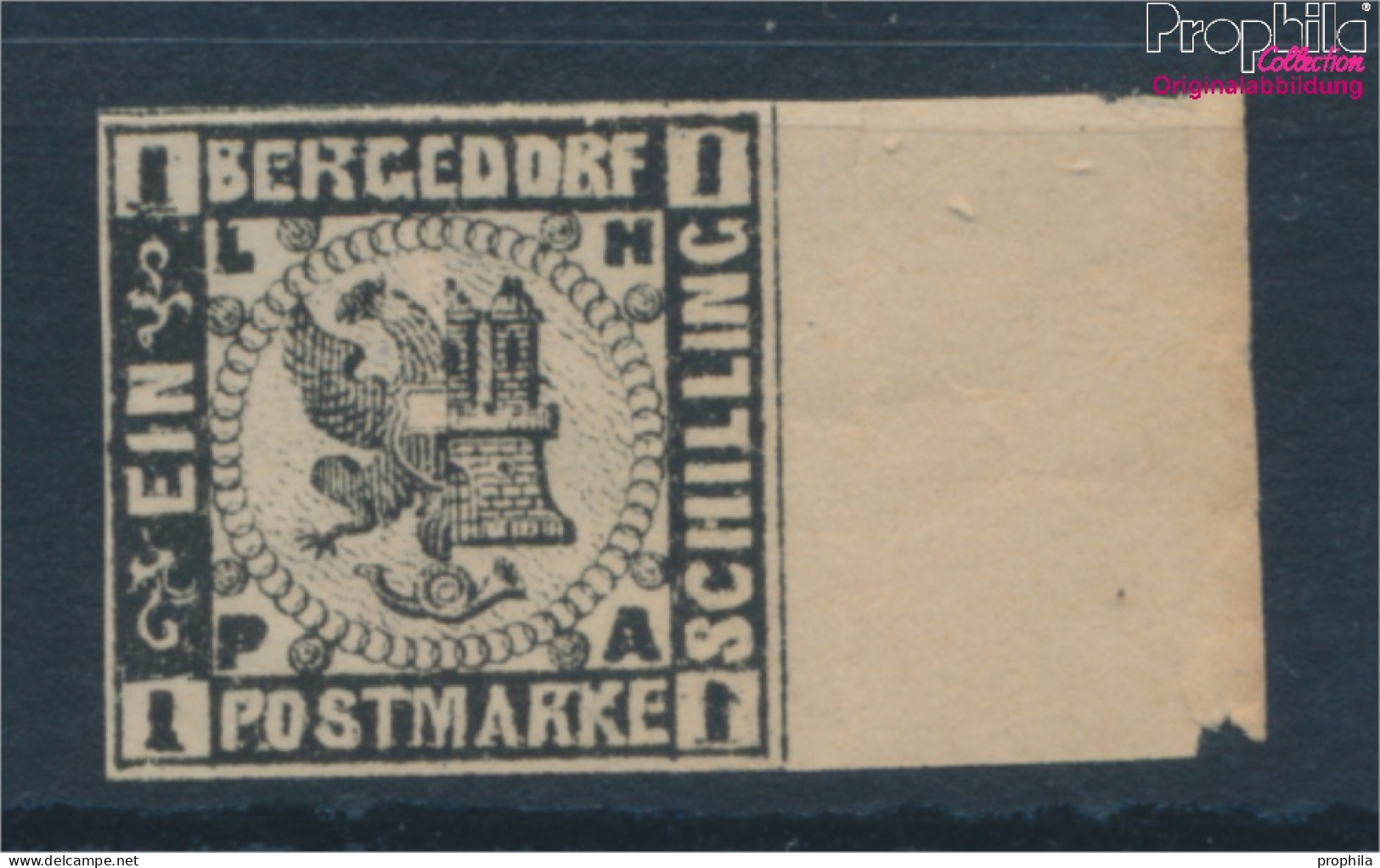 Bergedorf 2ND Neu- Bzw. Nachdruck Postfrisch 1887 Wappen (10335940 - Bergedorf