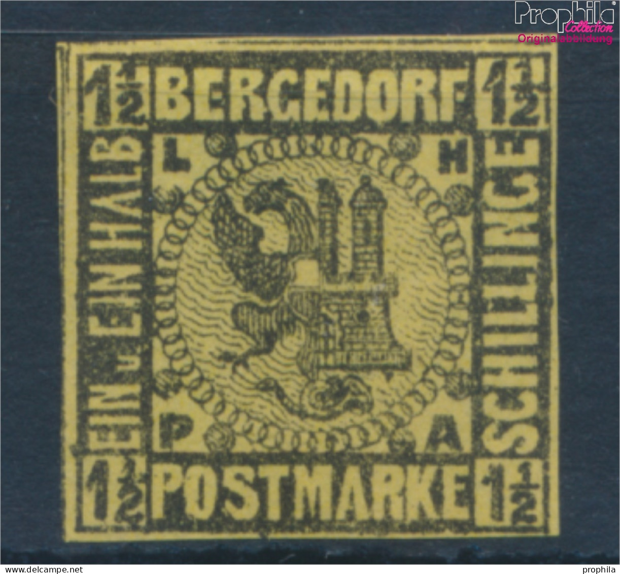 Bergedorf 3ND Neu- Bzw. Nachdruck Postfrisch 1887 Wappen (10335860 - Bergedorf