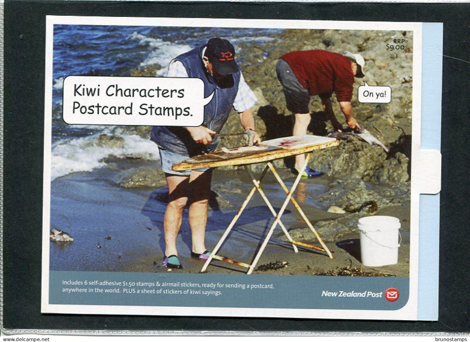 NEW ZEALAND - 2004  KIWI CHARACTERS  SELF ADHESIVE  SHEETLET  MINT NH - Unused Stamps