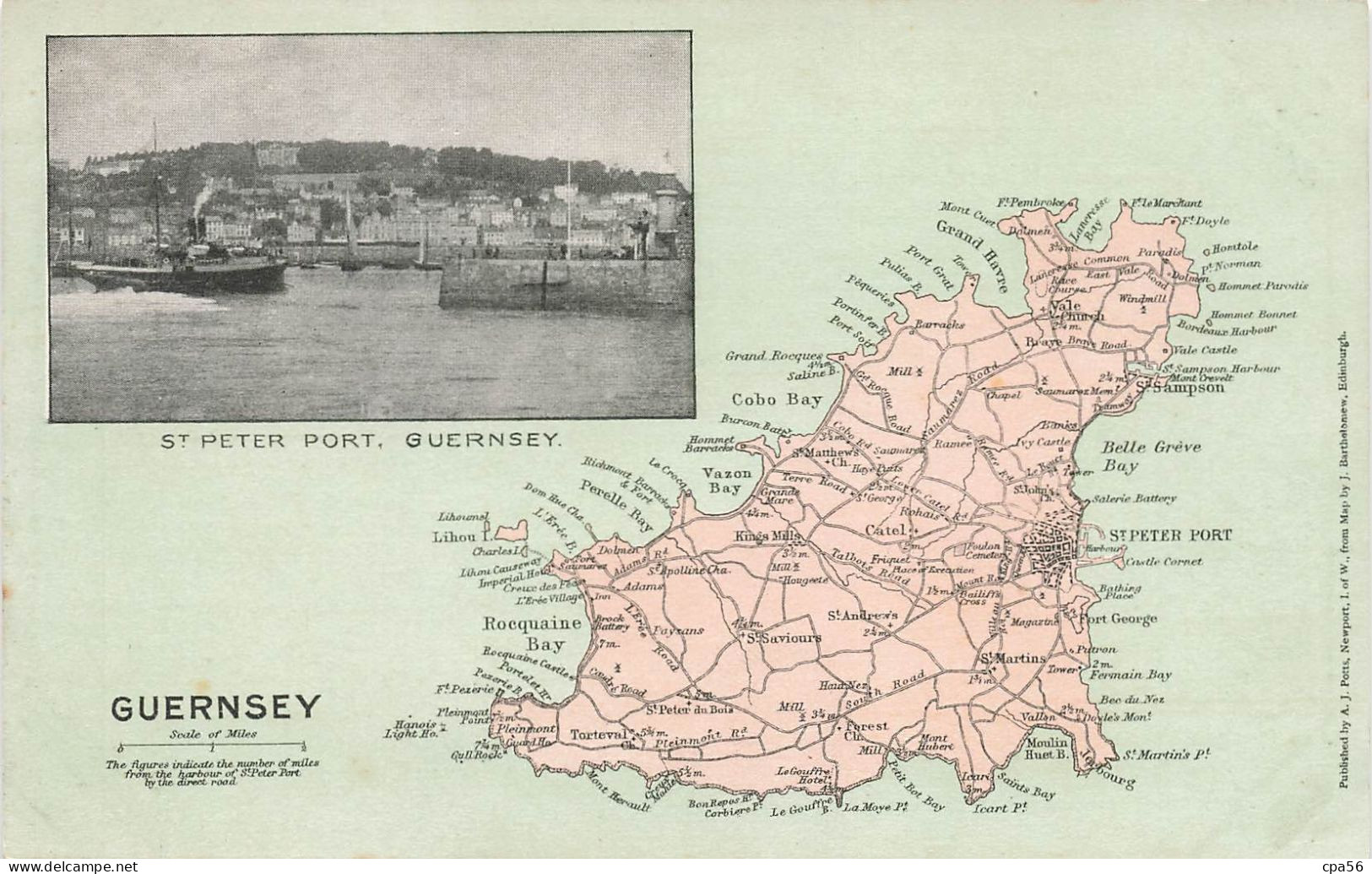 THE GARDEN ISLE Series - GUERNSEY - ST PETER PORT. - Guernsey