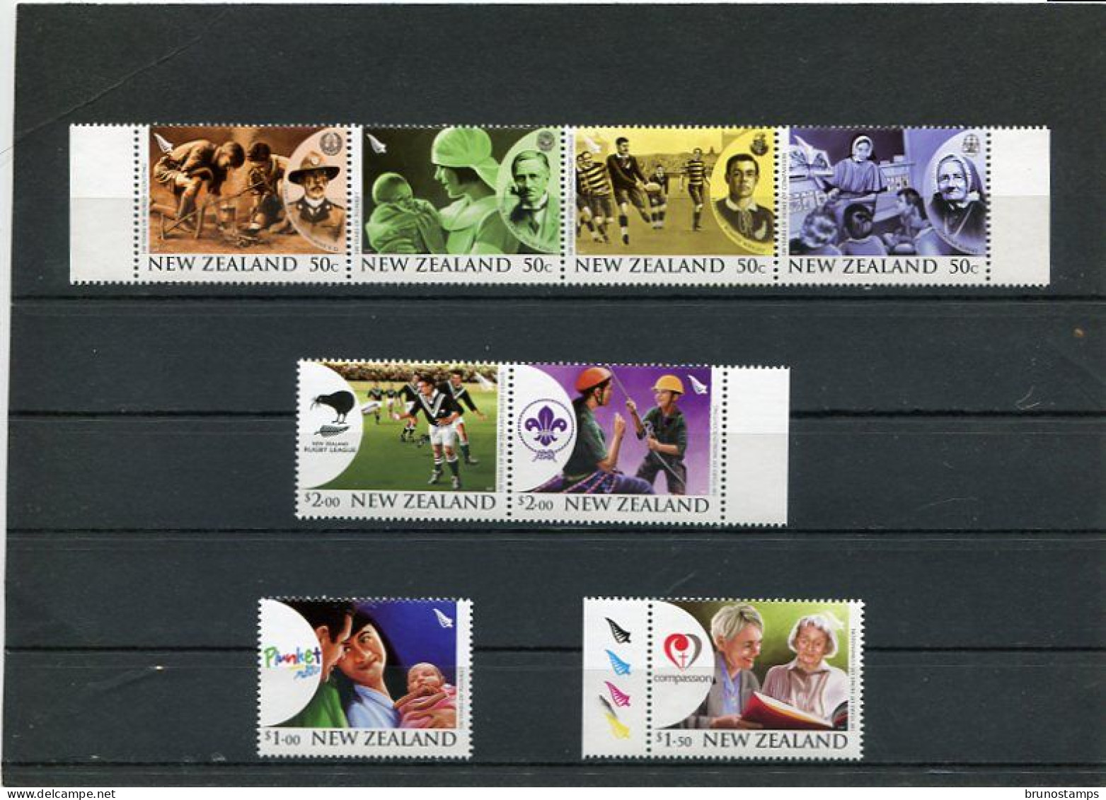 NEW ZEALAND - 2007  ANNIVERSARIES  SET  MINT NH - Unused Stamps