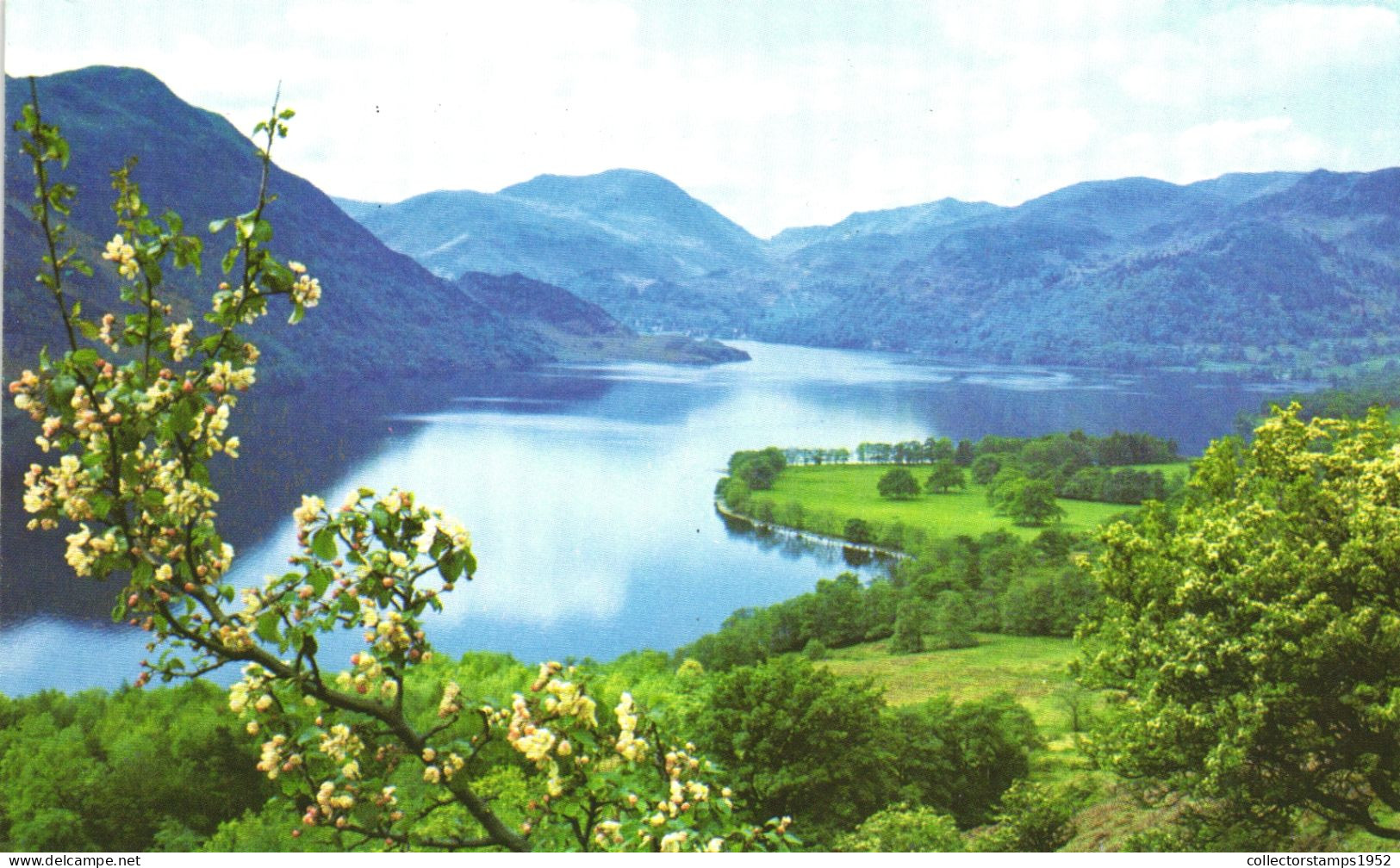 ULLSWATER, LAKE, MOUNTAIN, LANDSCAPE, ENGLAND, UNITED KINGDOM, POSTCARD - Andere & Zonder Classificatie