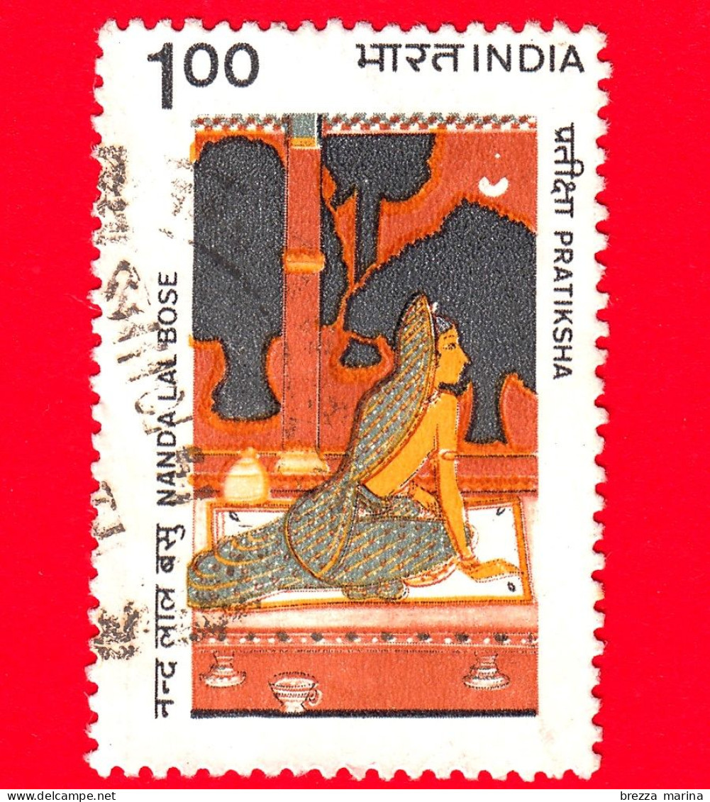 INDIA - Usato - 1983 - Centenario Della Nascita Di Nanda Lal Bose (1882-1966). Pittore - 1 - Gebraucht