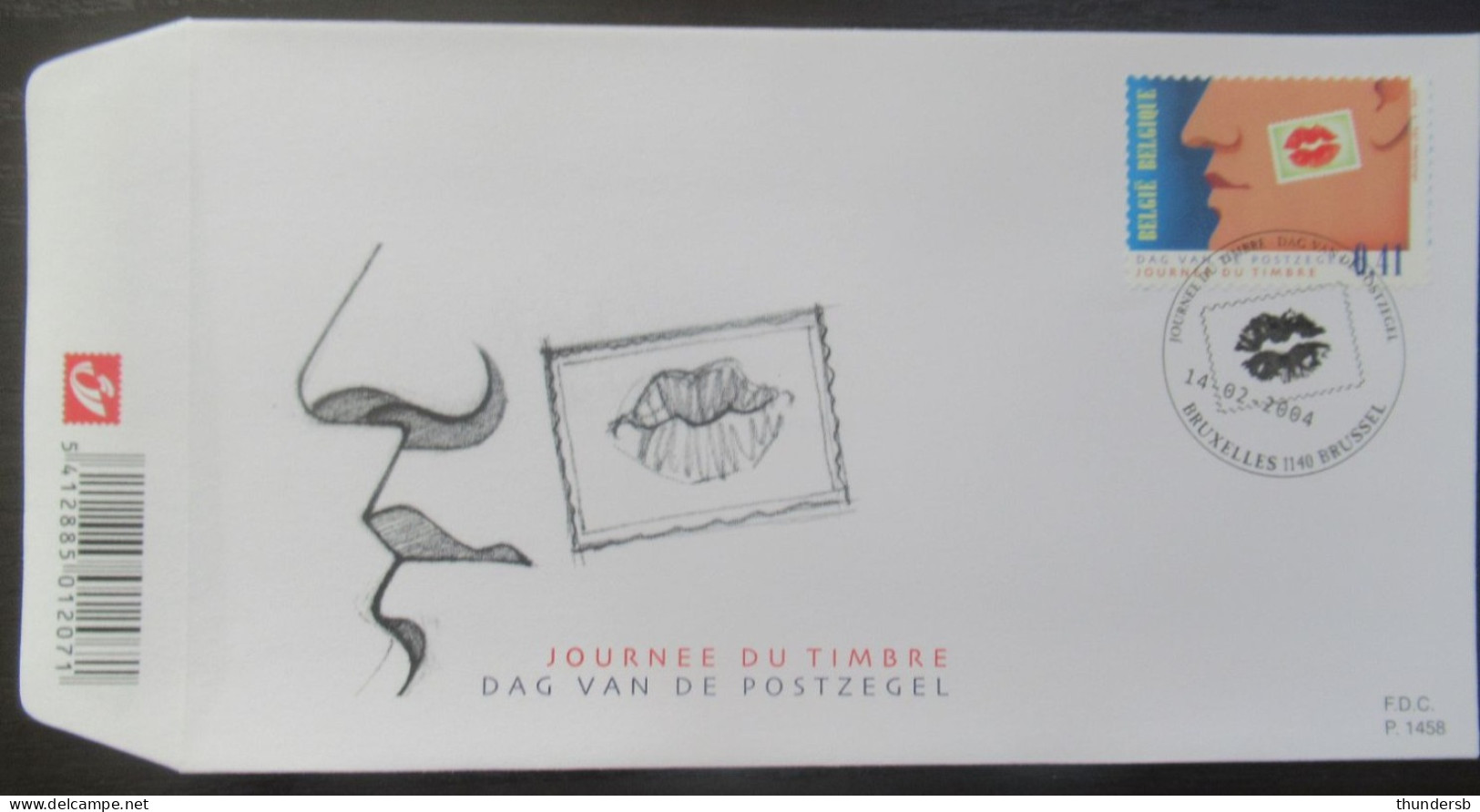 FDC 3245 'Dag Van De Postzegel' - 2001-2010
