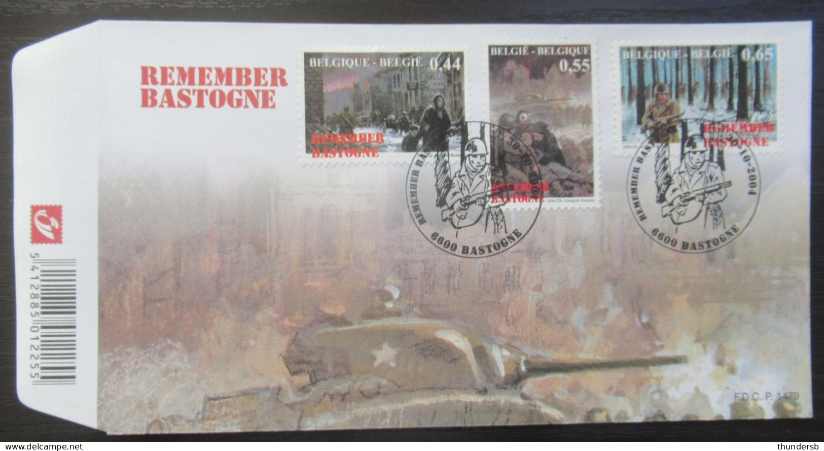 FDC 3329/31 'Remember Bastogne' - 2001-2010