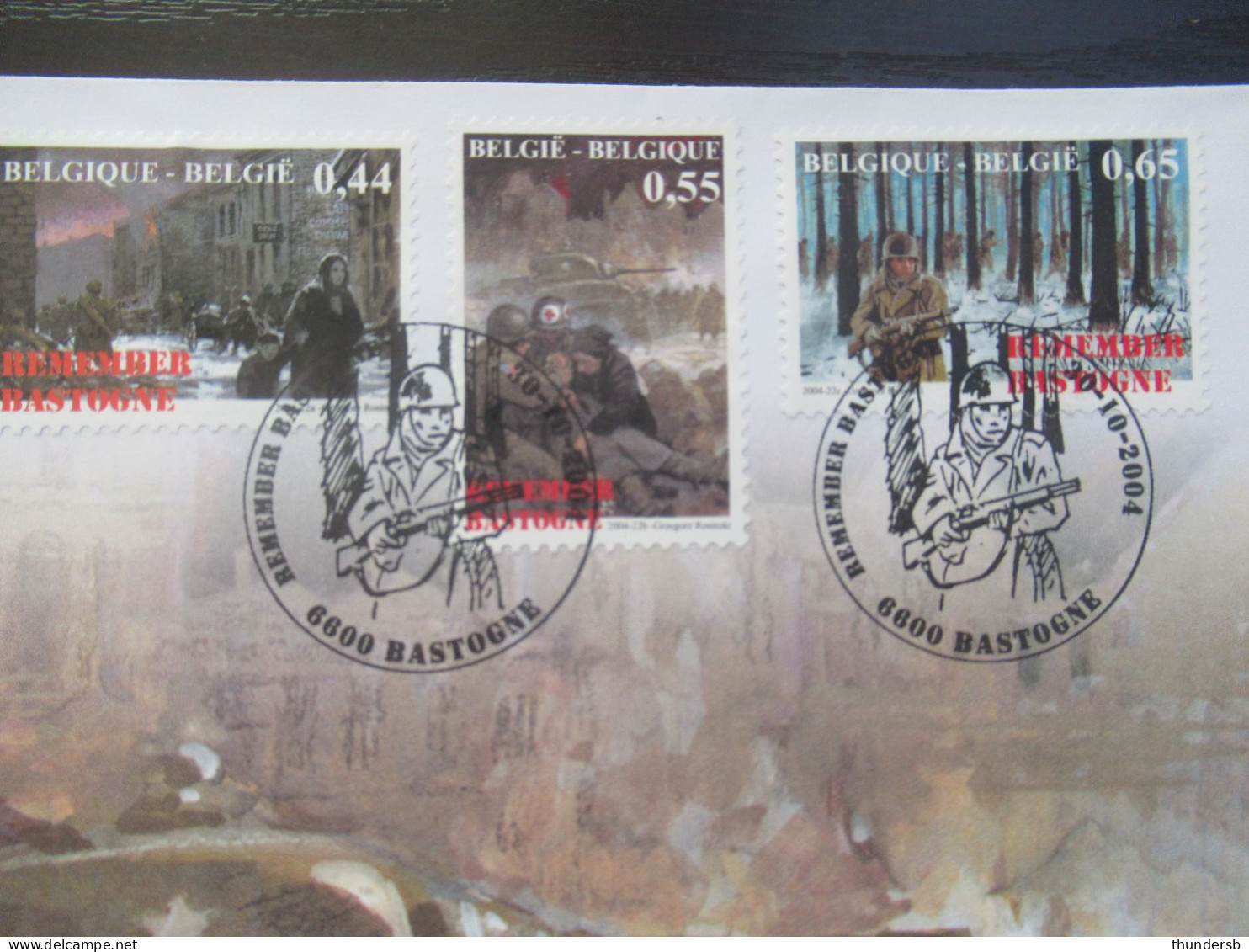 FDC 3329/31 'Remember Bastogne' - 2001-2010