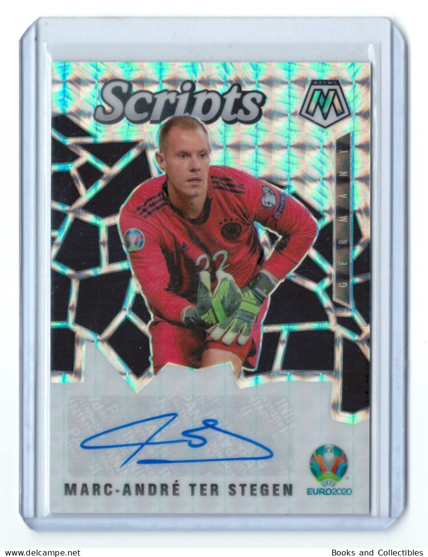 2021 PANINI, MOSAIC UEFA EURO 2020 - Marc-André TER STEGEN (Germany) Scripts Mosaic With Autograph ° Mint+ ° - Autógrafos