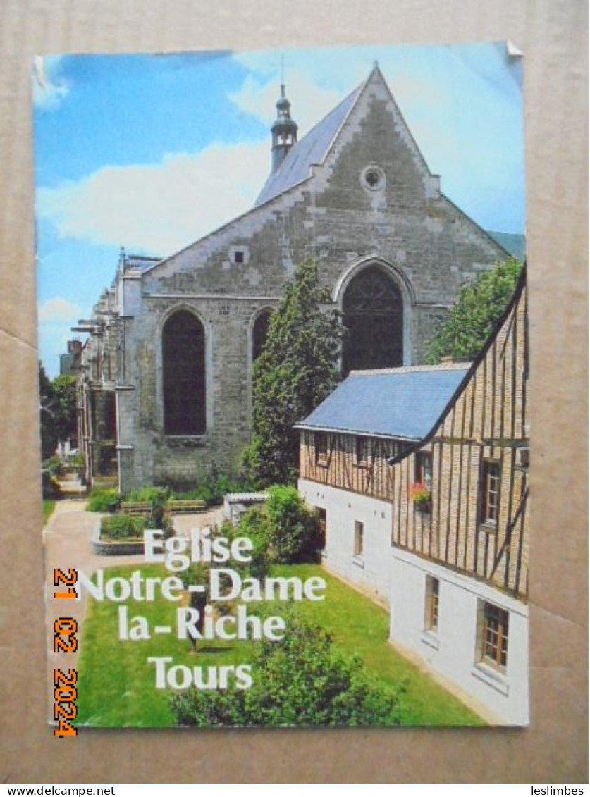 Eglise Notre Dame La Riche, Tours - Andre Payon - CLD 1985 - Centre - Val De Loire