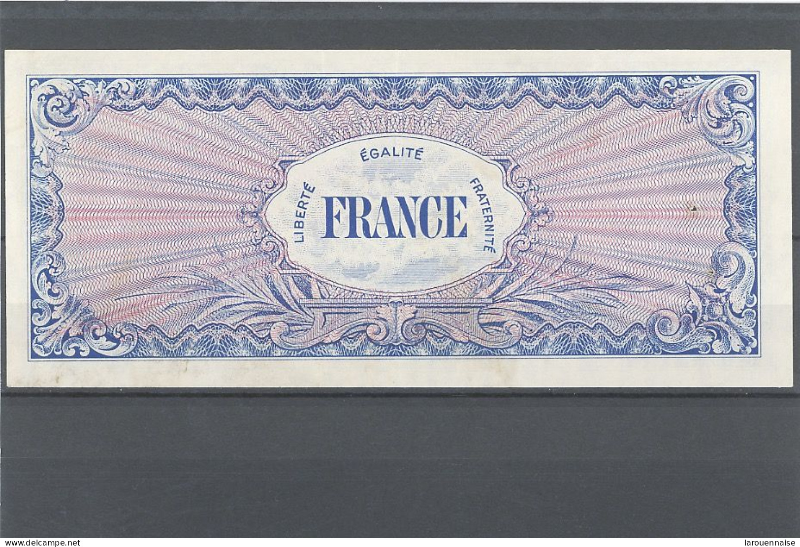 BILLET DU TRÉSOR-1000F FRANCE SANS N°SERIE  -VF27 /01- SPL (AU) 1 EPINGLAGE - 1945 Verso France