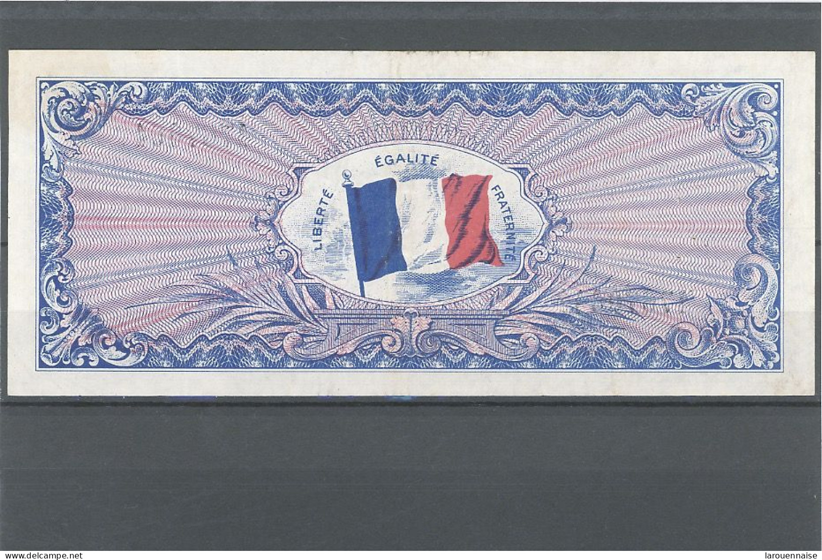 BILLET DU TRÉSOR-100F DRAPEAU -SANS N°SERIE  -VF20 /01- 2 PLIS LÉGERS - 3 ÉPINGLAGES - TTB+ (VF+) - 1944 Bandiera/Francia