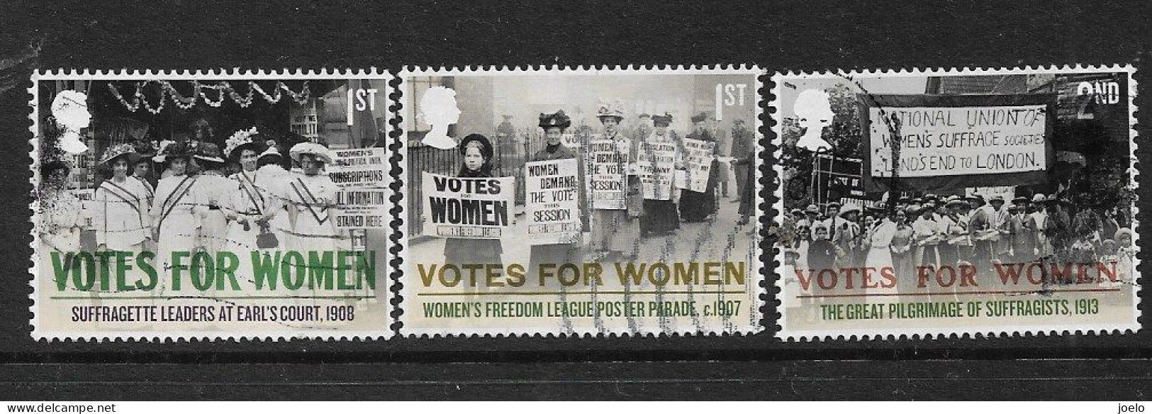GB 2018 VOTES FOR WOMEN TRIO - Usati