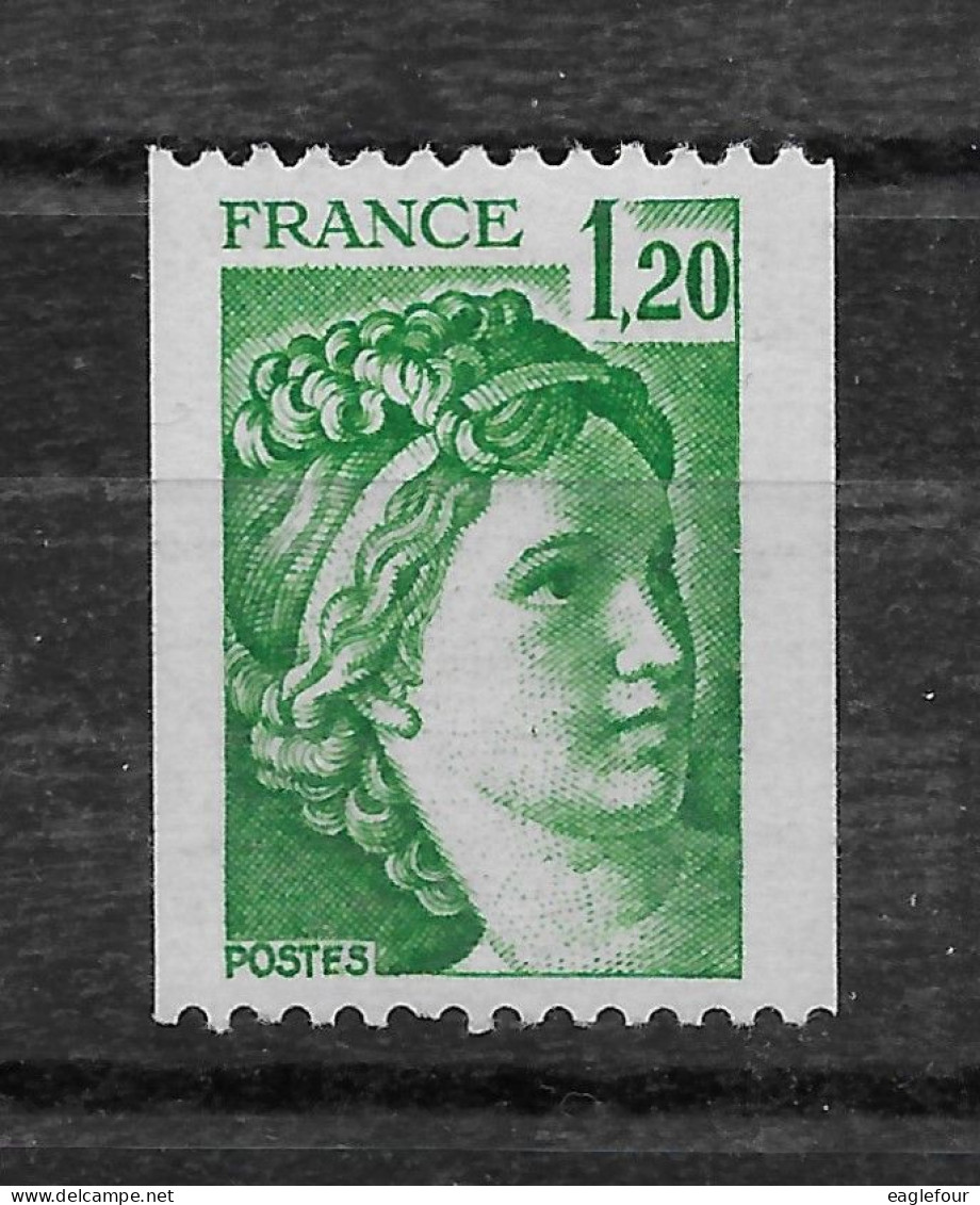 Sabine De Gandon N° 2103a De 1980 (N° Rouge) ** TTBE - Cote Y&T 2024 De 2 € - 1977-1981 Sabine (Gandon)