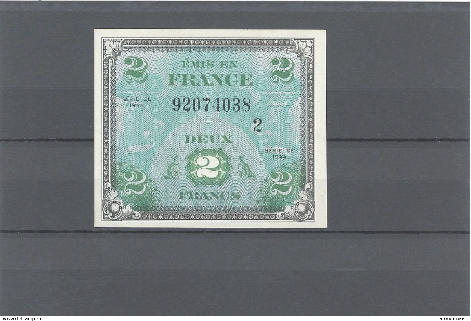 BILLET DU TRÉSOR-2F DRAPEAU -SERIE  2 -VF16 /02- NEUF -(UNC) - 1944 Flagge/Frankreich