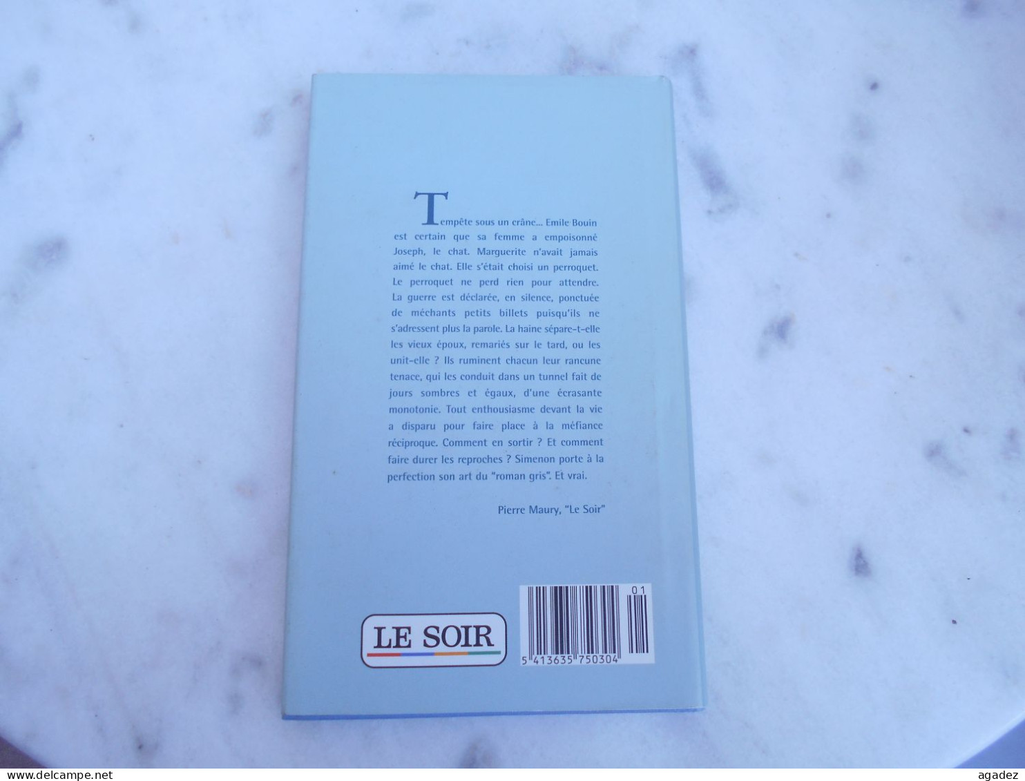 Livre "Le Chat" Georges Simenon - Belgische Autoren