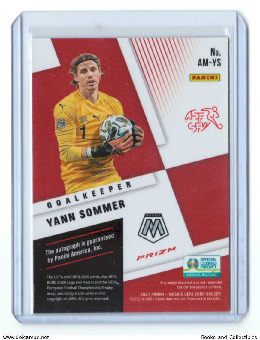 2021 PANINI, MOSAIC UEFA EURO 2020 - Yann SOMMER (Switzerland) Autographs Circles With Autograph ° Mint+ ° - Authographs