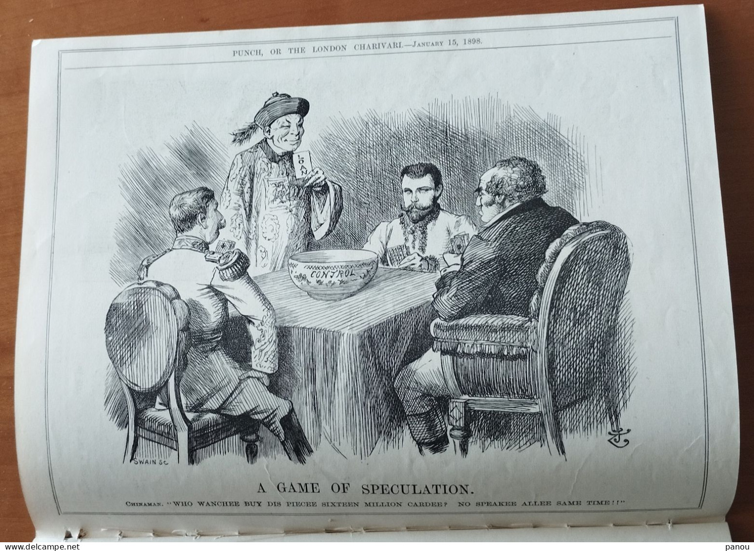 Punch, Or The London Charivari. JANUARY 8 & JANUARY 15, 1898 - MAGAZINE COMPLETE. CARTOONS.TURKEY CHINA - Altri & Non Classificati