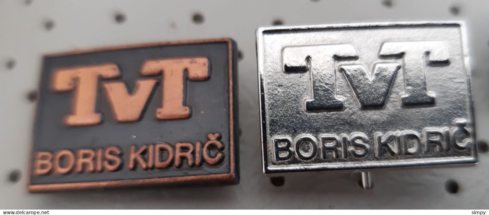 TVT Boris Kidric Maribor  Locomotive Train Industry Slovenia Ex Yugoslavia Pins - Transports