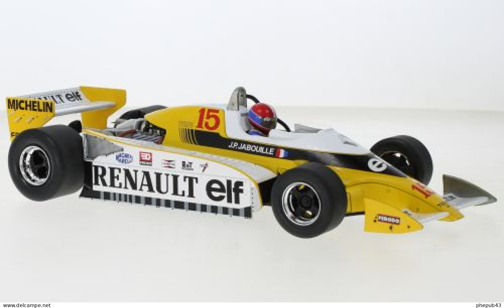 Renault RS10 - Renault Elf - GP FI France 1979 #15 - Jean-Pierre Jabouille - Model Car Group (1:18) - Sonstige & Ohne Zuordnung