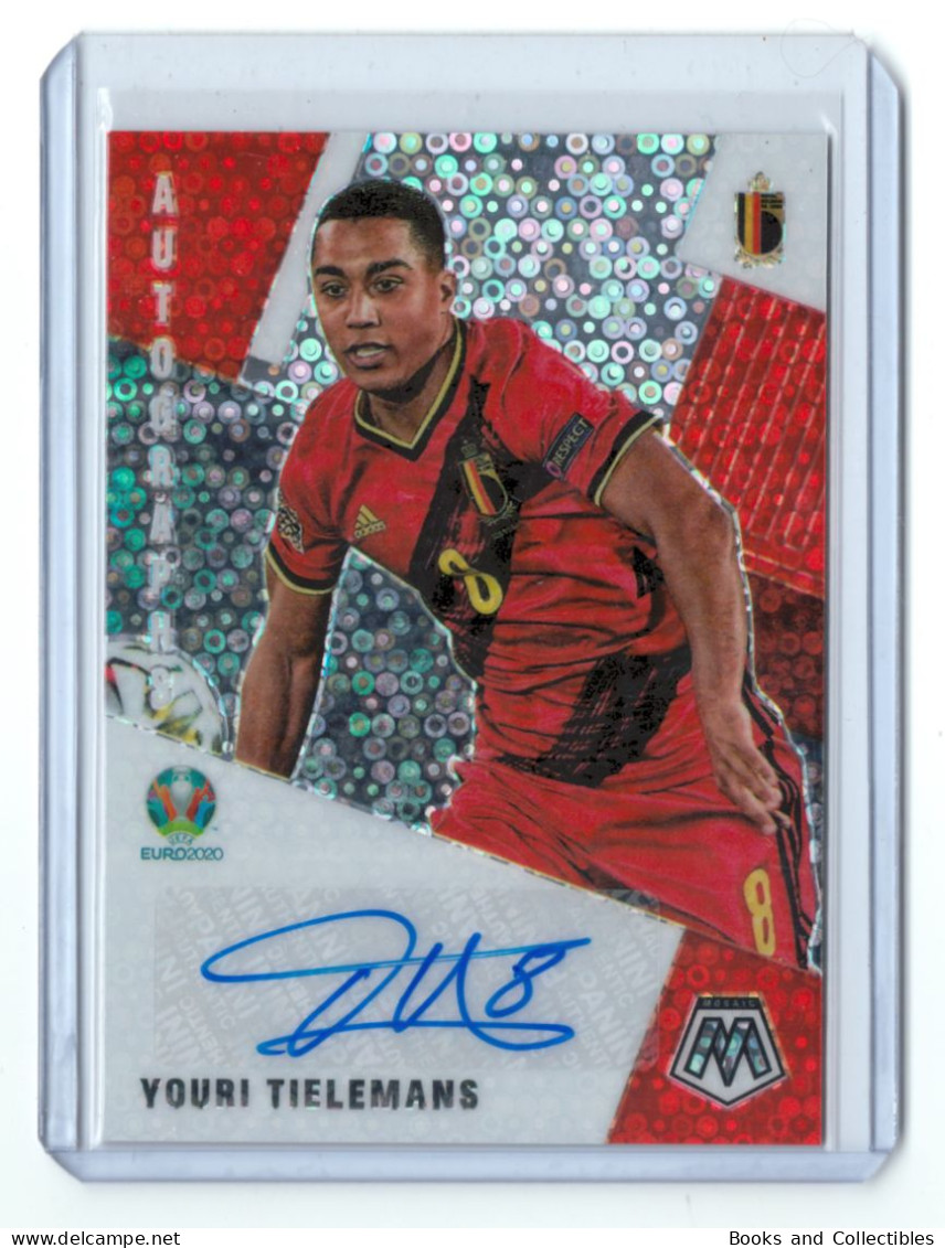 2021 PANINI, MOSAIC UEFA EURO 2020 - Youri TIELEMANS (Belgium) Autographs Circles With Autograph ° Mint+ ° - Authographs