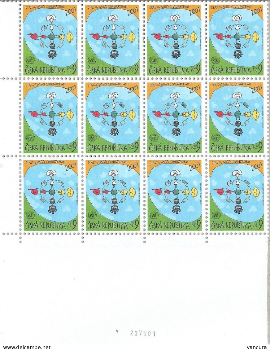 308 Czech Republic Dialogue Of Civilizations 2001 - Unused Stamps