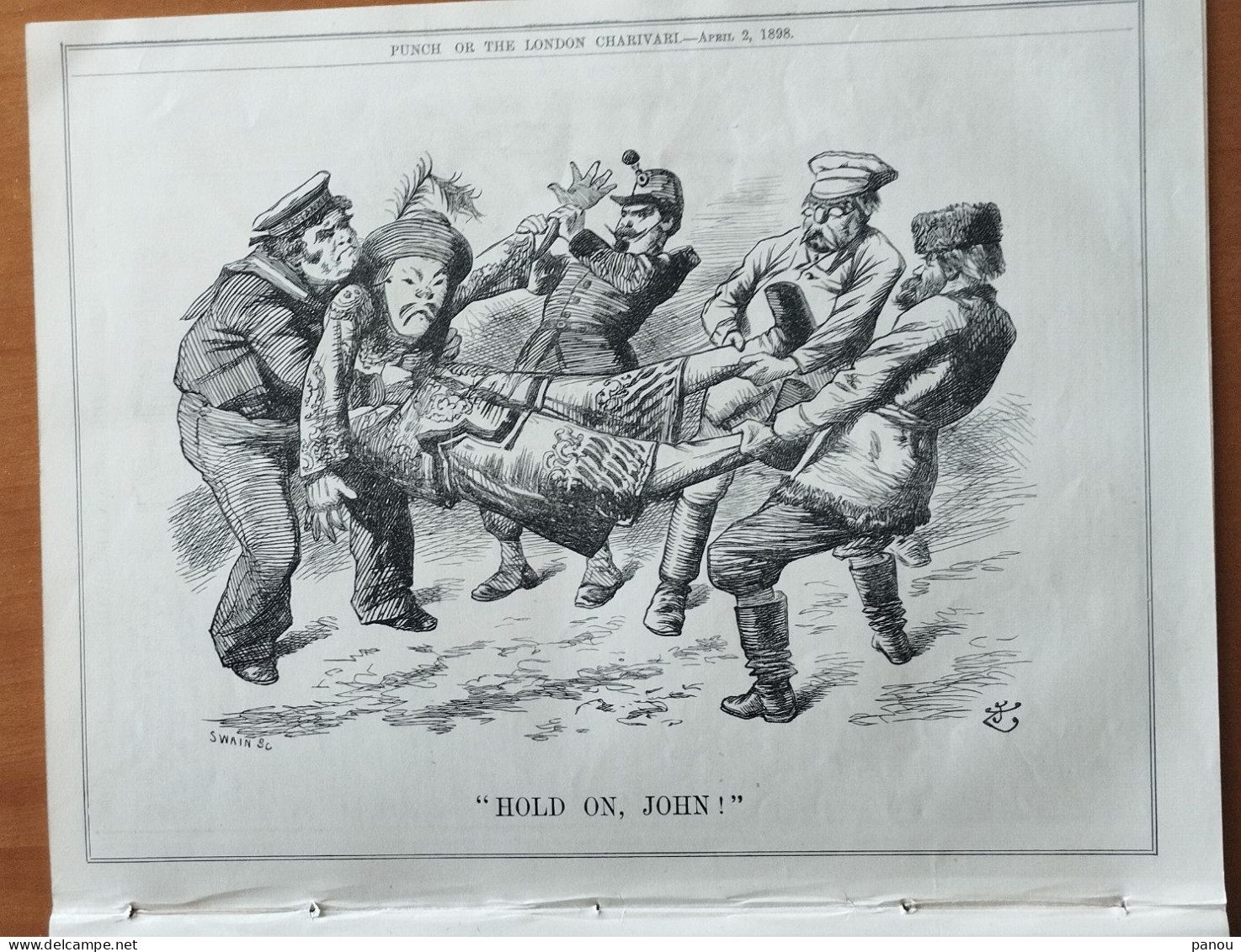 Punch, Or The London Charivari. APRIL 2, 1898 - MAGAZINE COMPLETE. CARTOONS. CHINA - Other & Unclassified