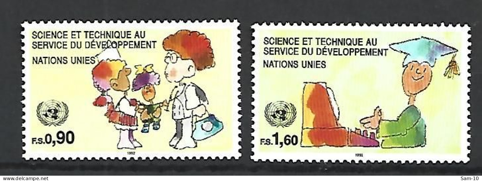 Timbre Nation Unies  Genéve  En Neuf ** N 233/234 - Unused Stamps