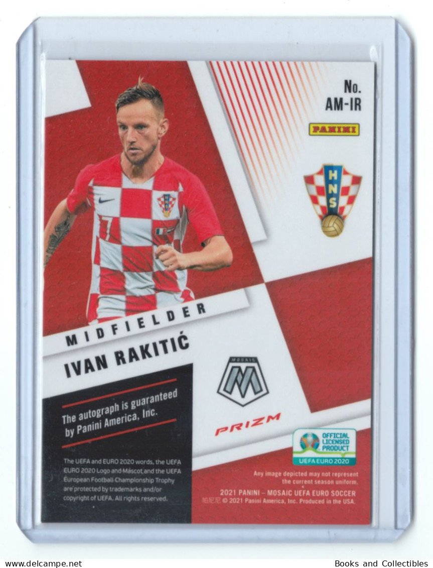 2021 PANINI, MOSAIC UEFA EURO 2020 - Ivan RAKITIC (Croatia) Autographs Mosaic With Autograph ° Mint+ ° - Autographes