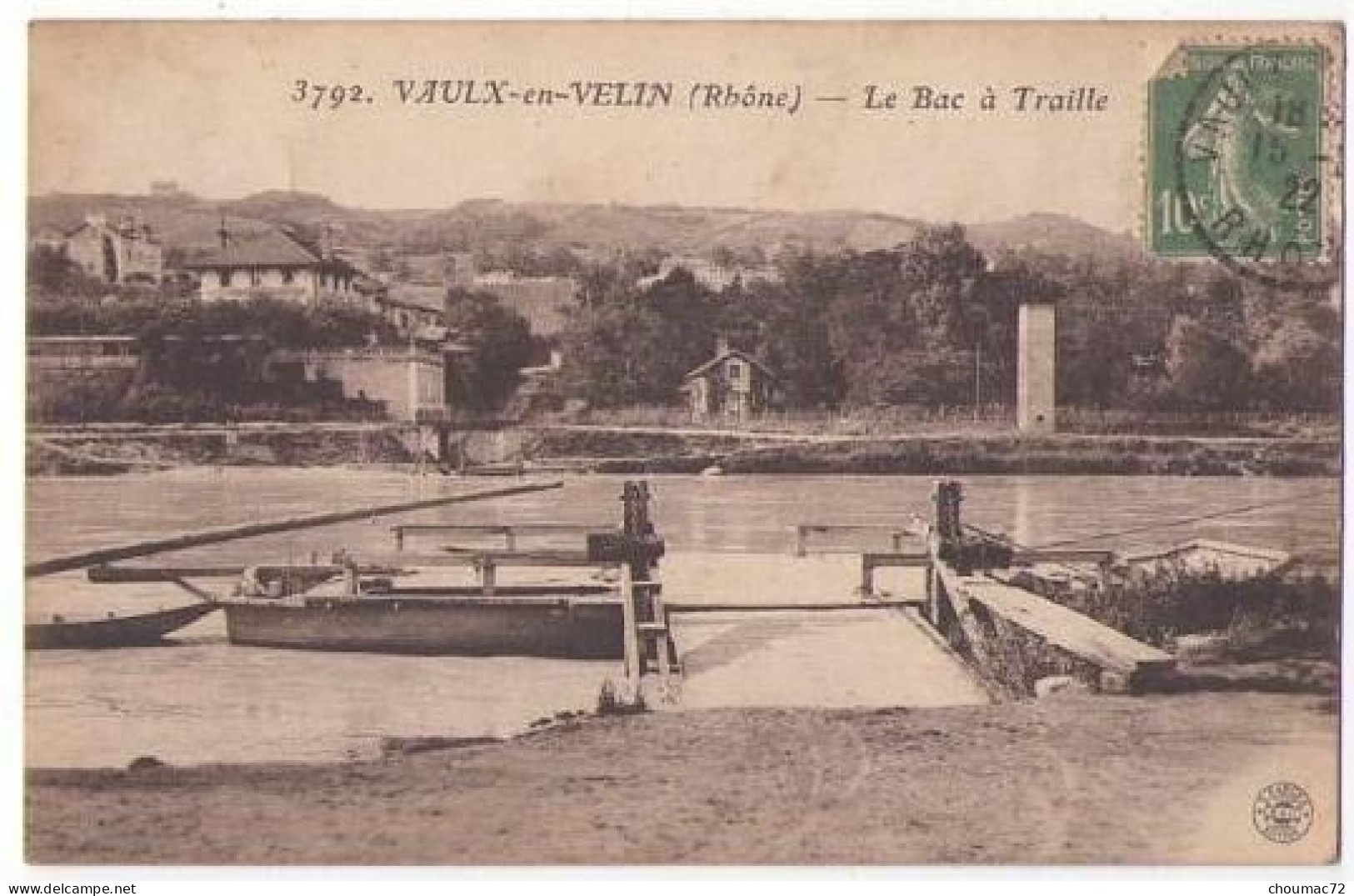 (69) 021, Vaulx En Velin, BG 3792, La Bac à Traille - Vaux-en-Velin