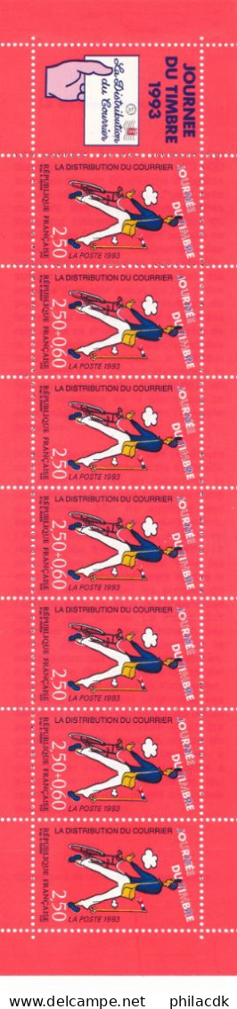 FRANCE - CARNET BC 2794 NEUF** SANS CHARNIERE VENDU A MOINS 50% DE LA VALEUR FACIALE : 2€66 - 1993 - Tag Der Briefmarke