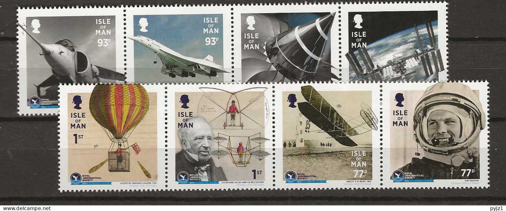 2016 MNH Isle Of Man, Mi 2102-08 Postfris** - Man (Ile De)