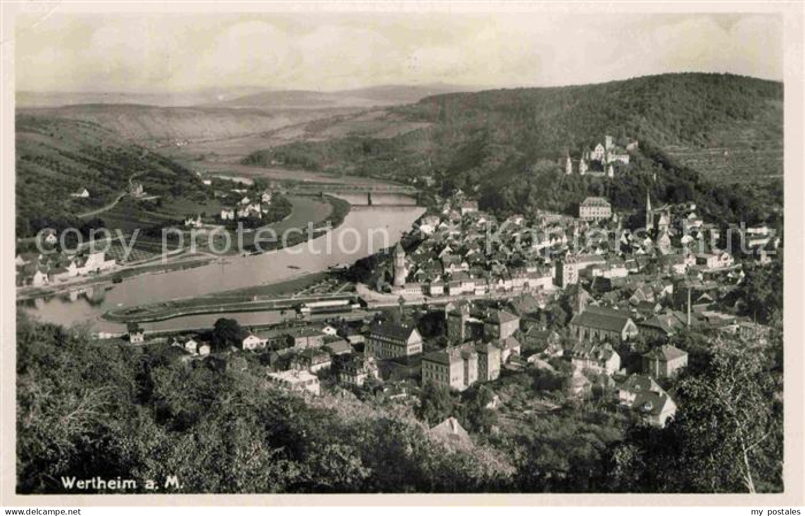 72825904 Wertheim Main Gesamtansicht  Wertheim - Wertheim