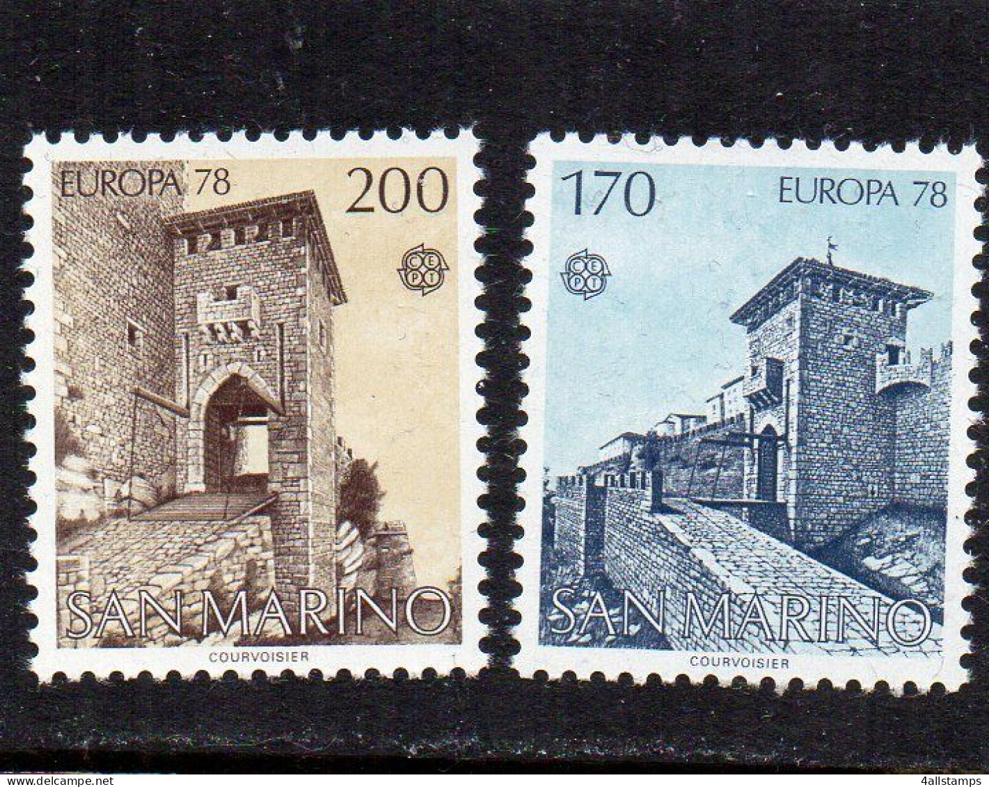 1978 SAN MARINO Mi N° 1156/1157 : ** - MNH - NEUF - POSTFRISCH - POSTFRIS - 1978