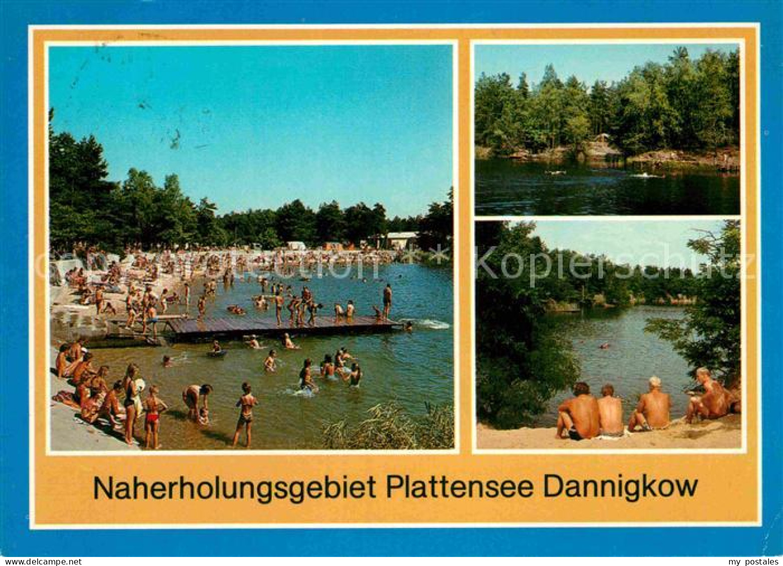 72825256 Dannigkow Naherholungsgebiet Plattensee Badestrand Inselsee Dannigkow - Gommern