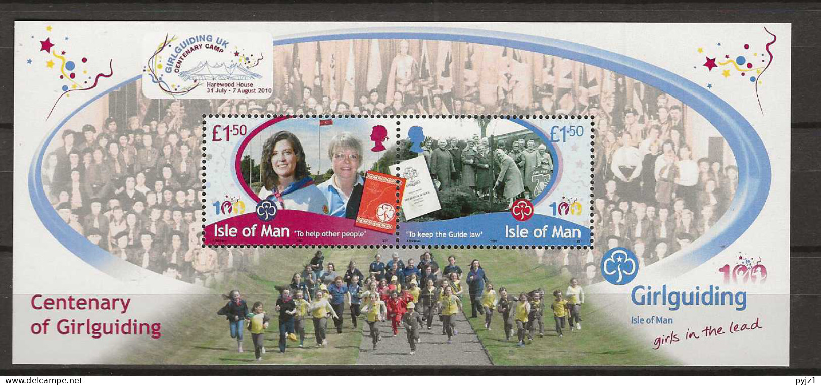 2010 MNH Isle Of Man Mi Block 71  Postfris** - Man (Ile De)