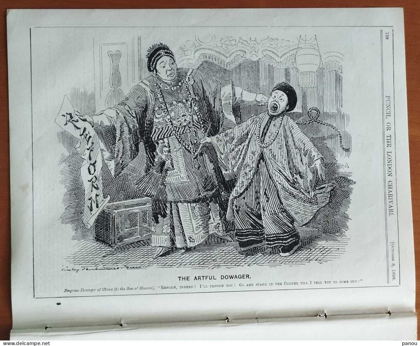 Punch, Or The London Charivari. OCTOBER 8, 1898 - COMPLETE MAGAZINE. CARTOONS. CHINA. Fashoda Fachoda - Andere & Zonder Classificatie