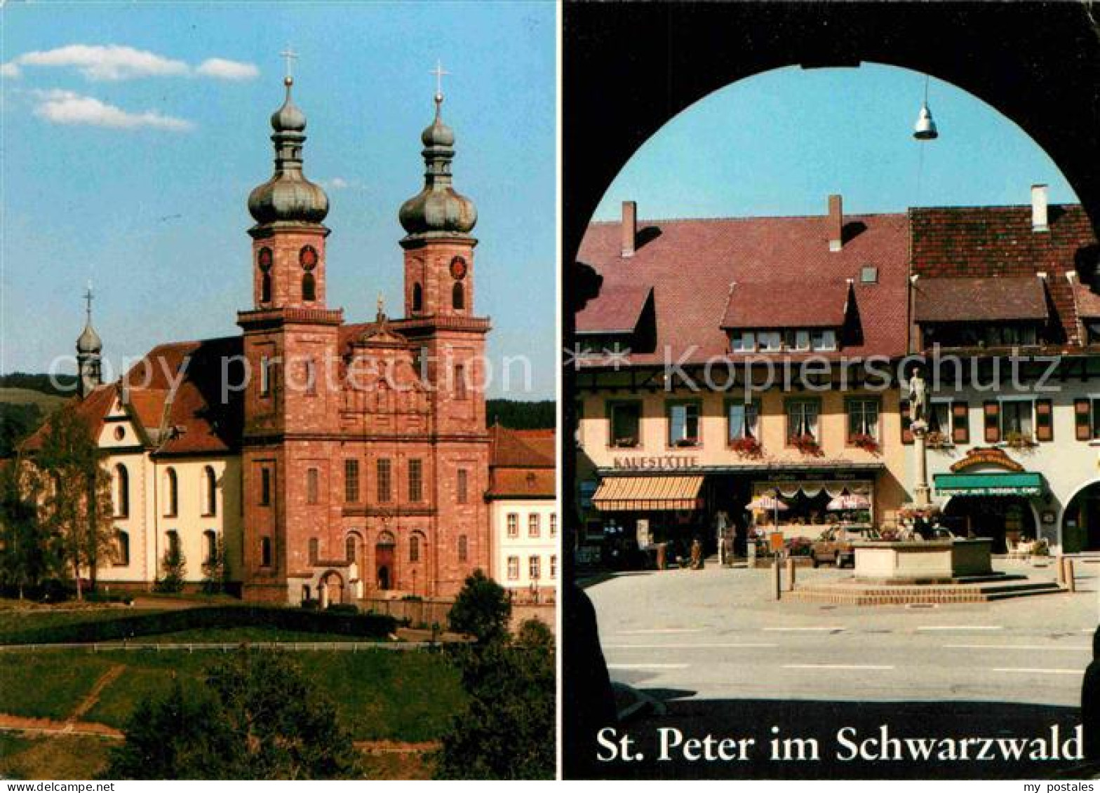 72824195 St Peter Schwarzwald Ehemalige Klosterkirche Bertoldsplatz St. Peter - St. Peter