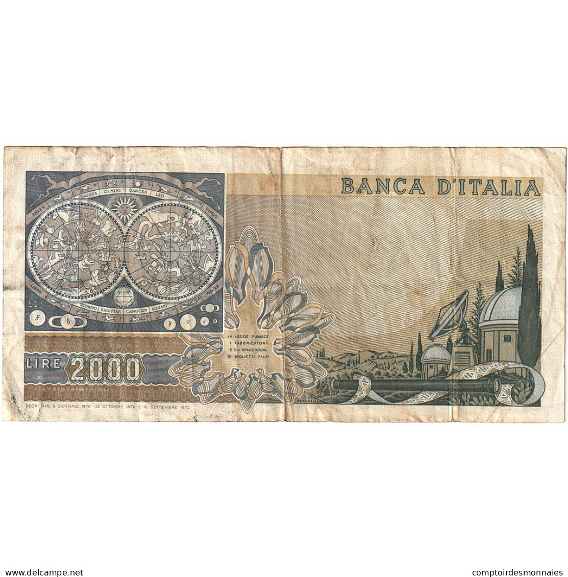 Italie, 2000 Lire, 1973, 1973-09-10, KM:103a, TB - 2000 Liras