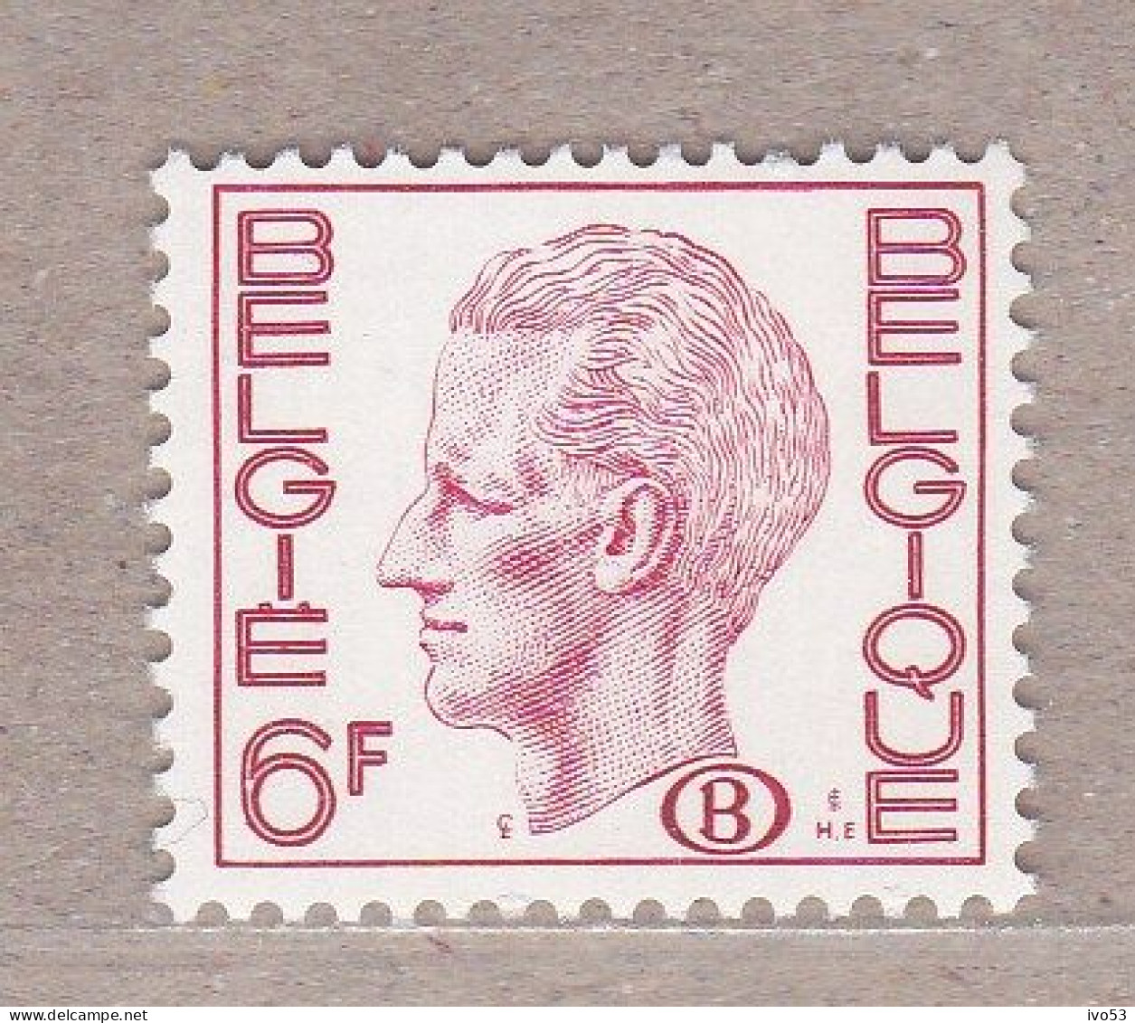 1978 Nr S77** Zonder Scharnier,polyvalent Papier.Koning Boudewijn. - Mint