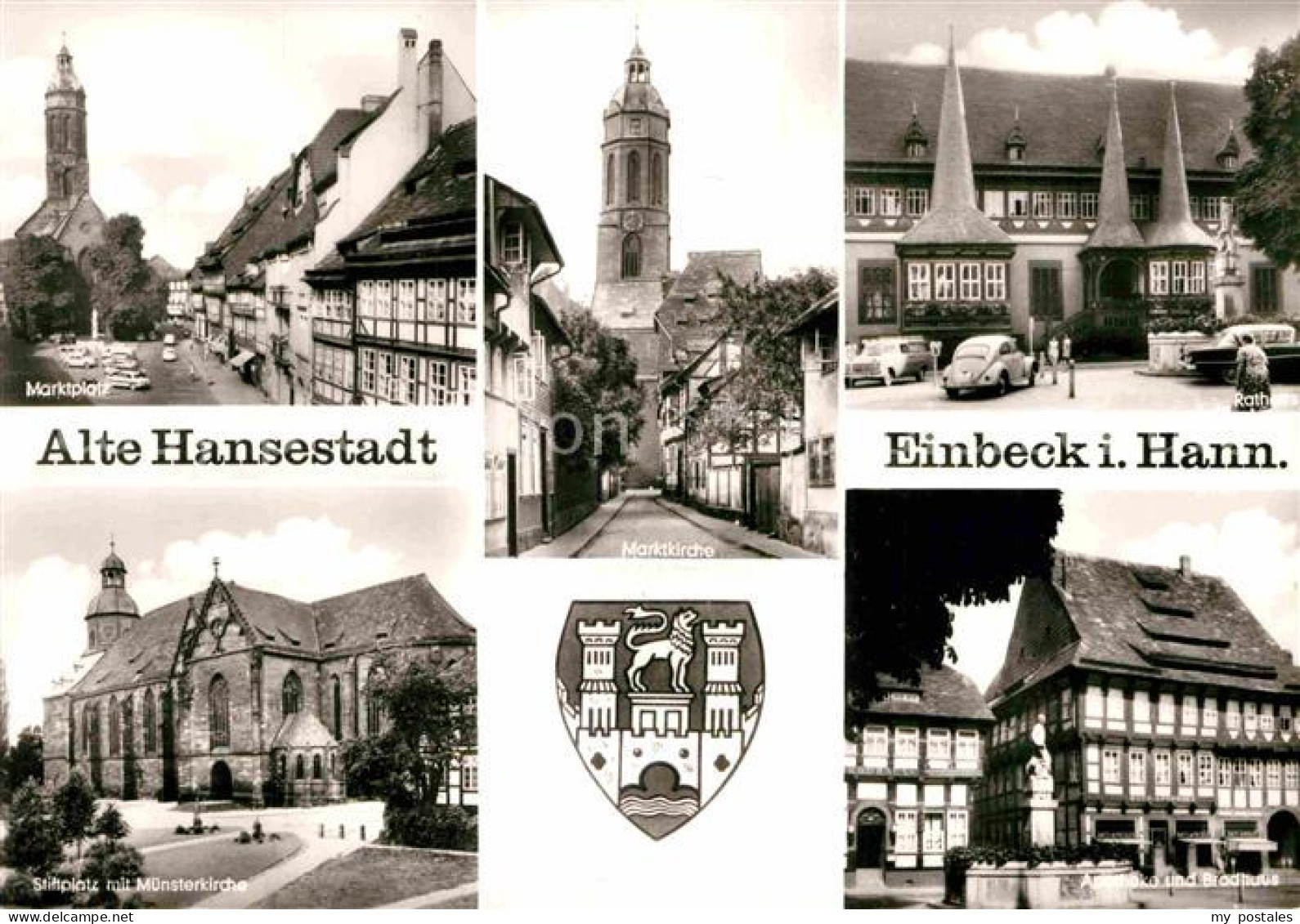 72821541 Einbeck Niedersachsen Marktplatz Stiftplatz Muensterkirche Marktkirche  - Einbeck