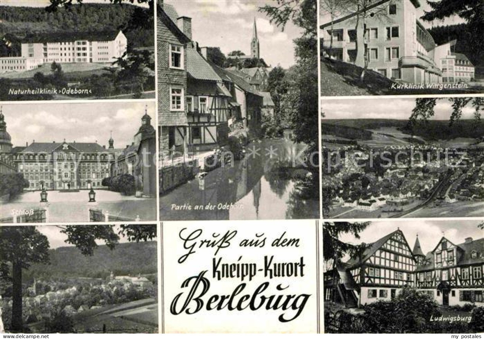 72821483 Berleburg Bad Ludwigsburg Naturheilklinik Odeborn Schloss Bad Berleburg - Bad Berleburg