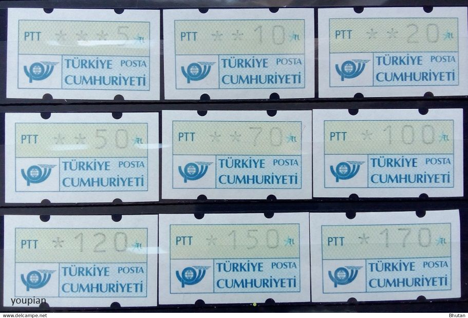 Türkiye 1991, Distributors, MNH Stamps Set - Unused Stamps