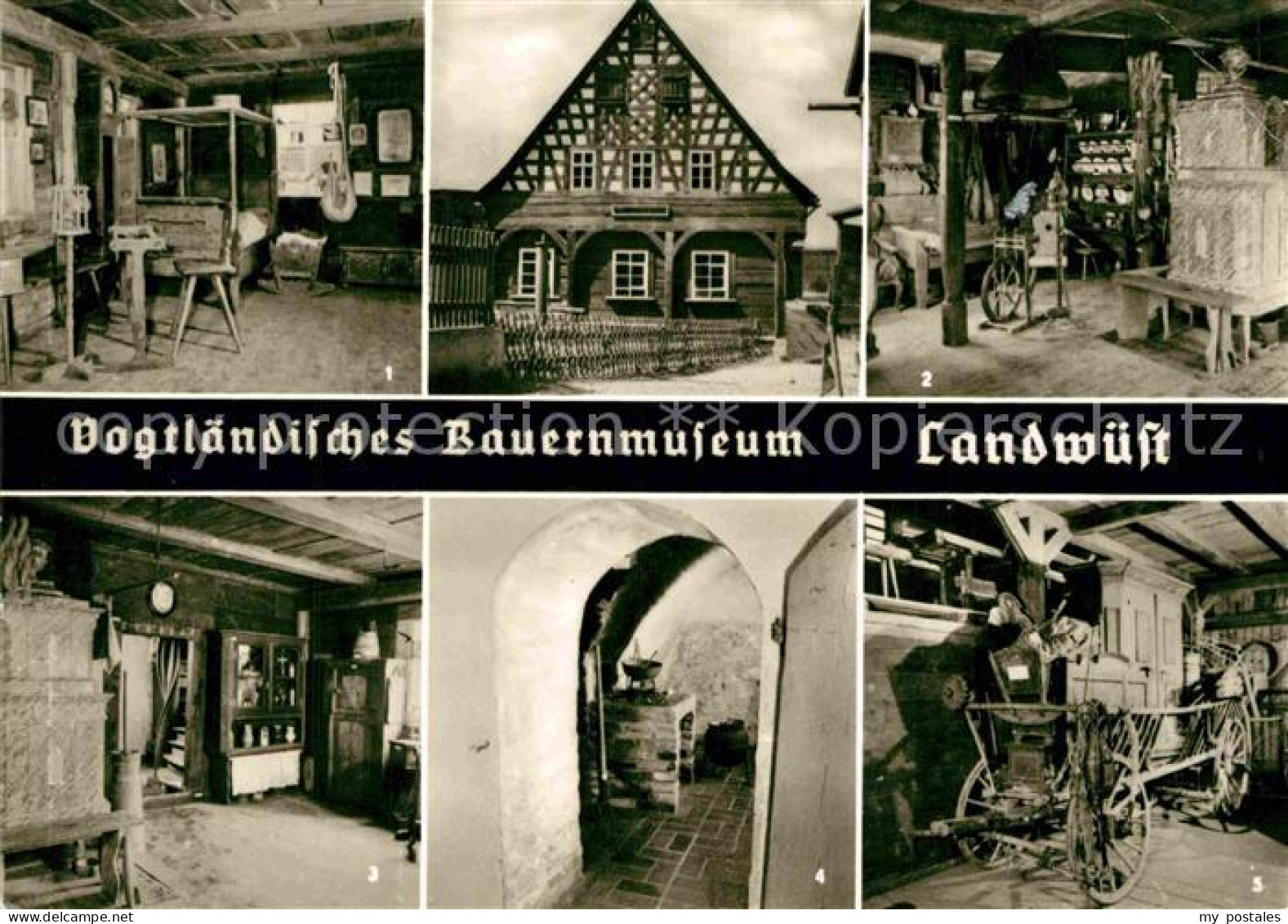 72821001 Landwuest Vogtlaendisches Bauernmuseum Blockstube Russkueche Kammerwage - Markneukirchen