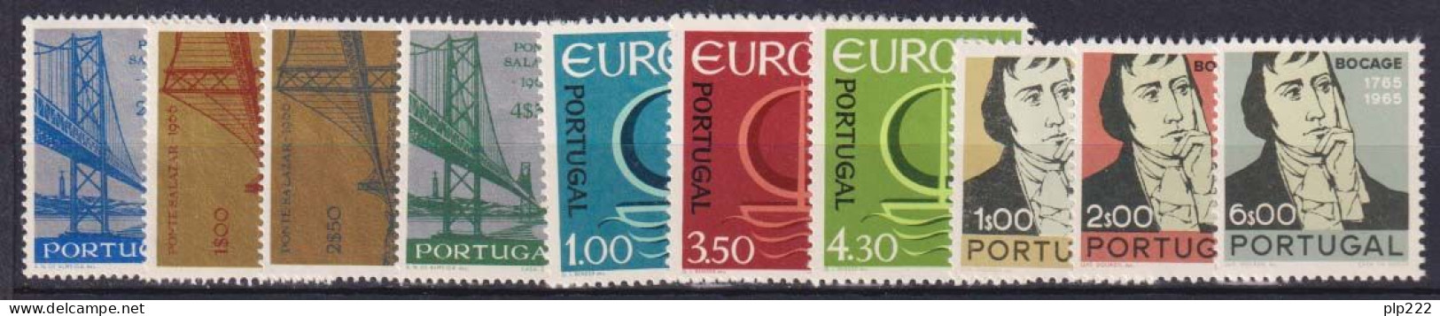 Portogallo 1966 Unif.989/95,1004/06 **/MNH VF - Annate Complete