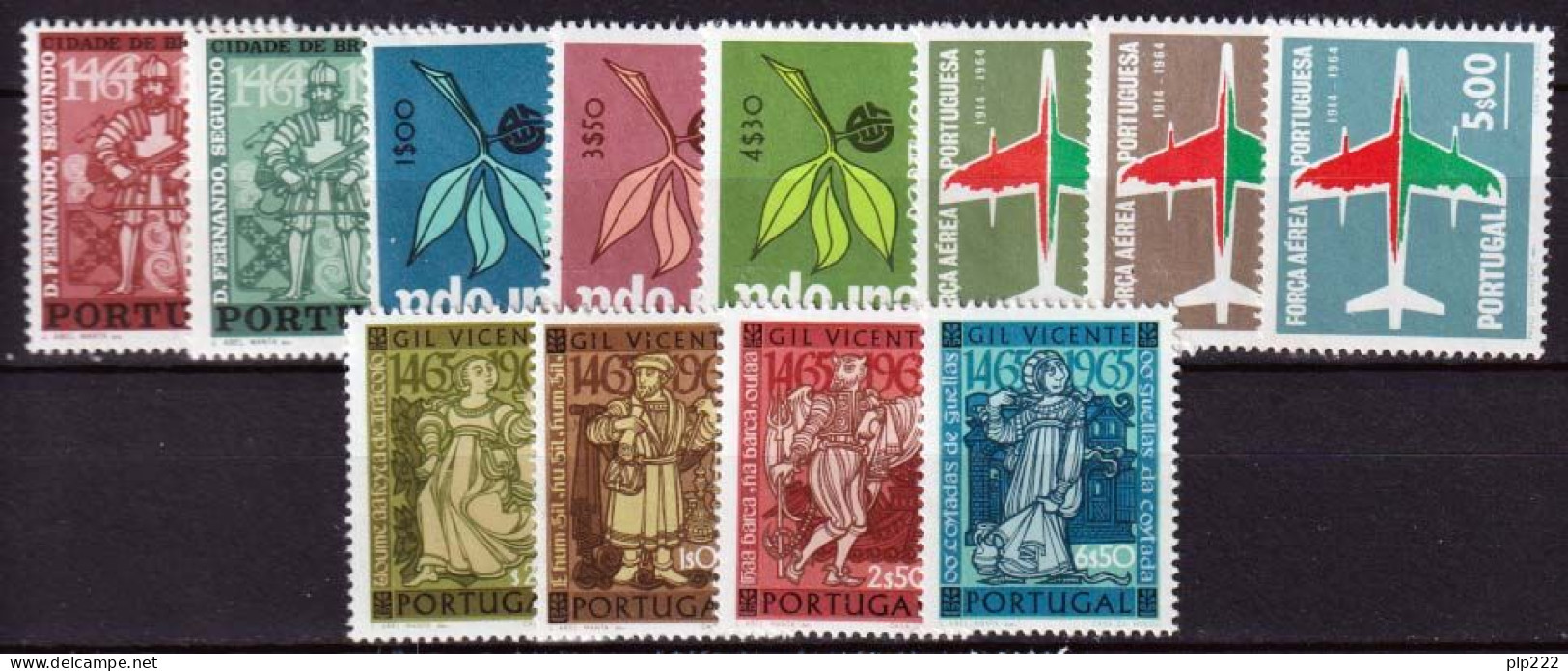 Portogallo 1965 Unif.958/59,971/80 **/MNH VF - Años Completos