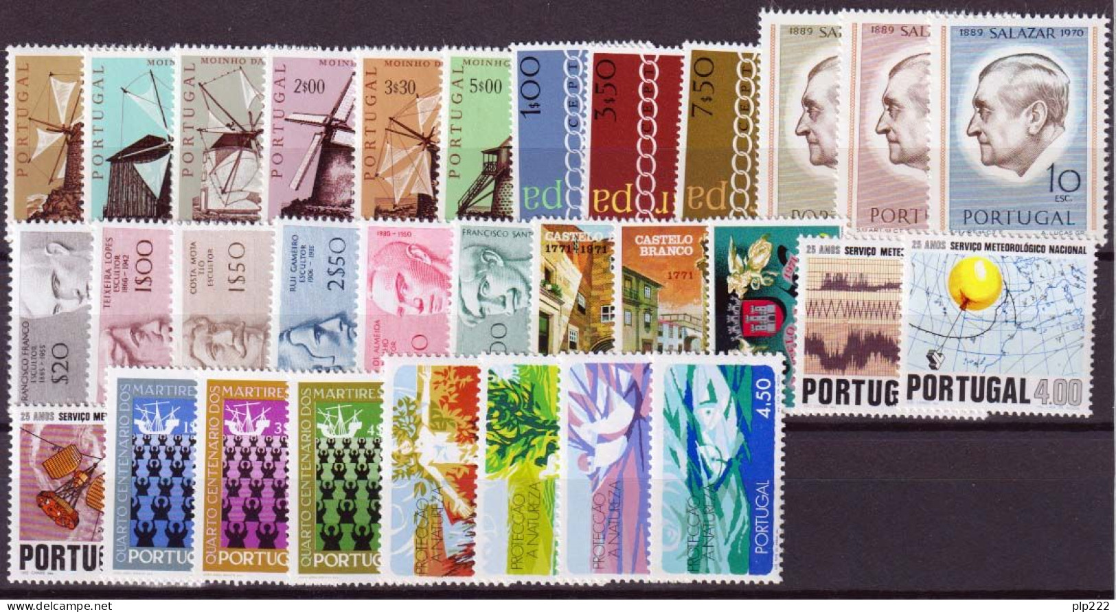 Portogallo 1971 Annata Quasi Completa / Almost Complete Year Set **/MNH VF - Annate Complete