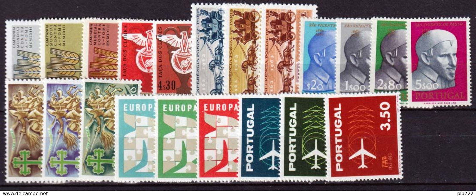 Portogallo 1963 Annata Completa / Complete Year Set **/MNH VF - Volledig Jaar