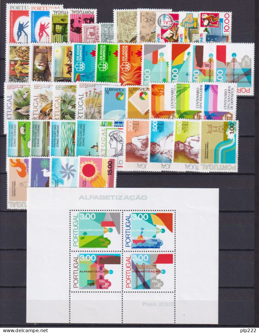 Portogallo 1976 Annata Completa / Complete Year Set **/MNH VF - Années Complètes