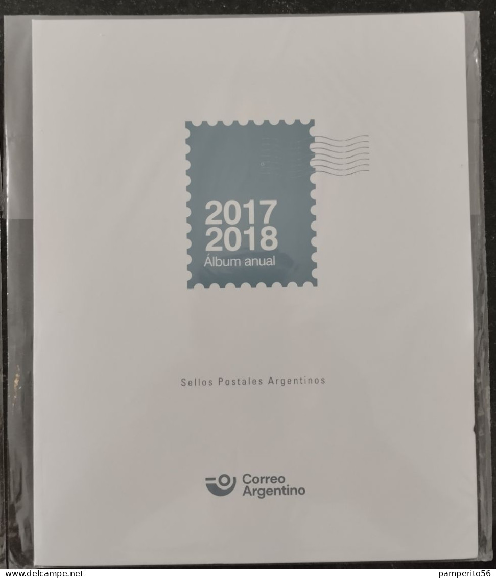 ARGENTINA - AÑO 2017 - 2018 - AÑOS COMPLETOS BLISTER CERRADO DEL CORREO ARGENTINO - MINT - Annate Complete