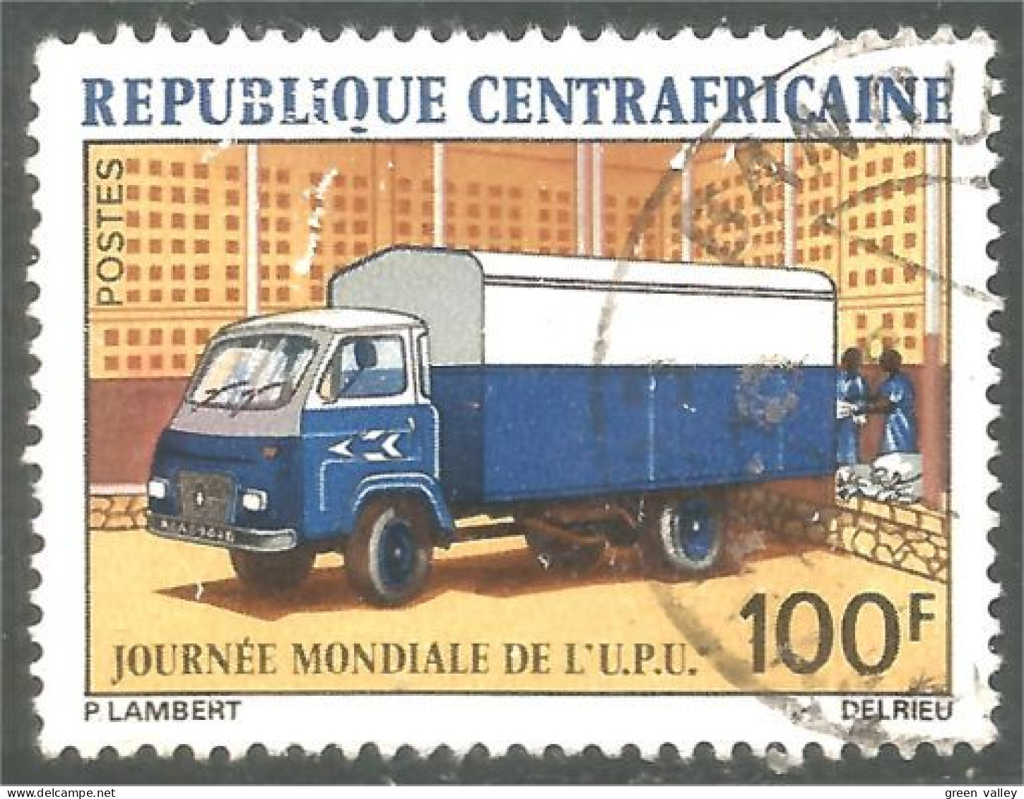 XW01-2261 Central Africa Camion Postal Truck - Trucks